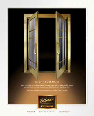 Ellison Ad - Open Door