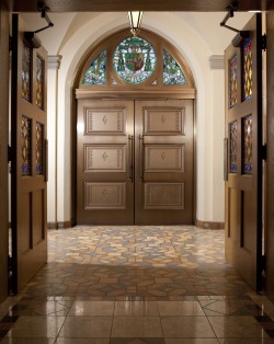 Ellison Provides Custom Balanced Doors for Cathedral