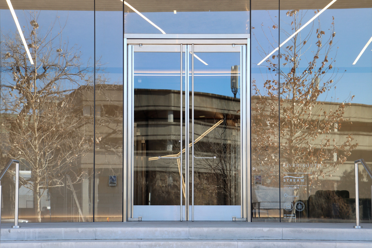 The Smartest Building In Texas Gets Ellison Balanced Doors | Ellison ...